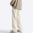 Load image into Gallery viewer, [BIGEMAN Series]★Casual Pants★ 2color Bottoms Pants Men's Large Size Alphabet Beige Black
