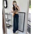 Load image into Gallery viewer, [SANMUZI Series] ★Denim Pants★ Bottoms Trousers Ladies Fashion Spring Summer Blue Blue
