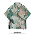 Load image into Gallery viewer, [ANAMONE Series] ★Retro Shirt★ Printed Oil Painting Style Short Sleeve Design Loose SML
