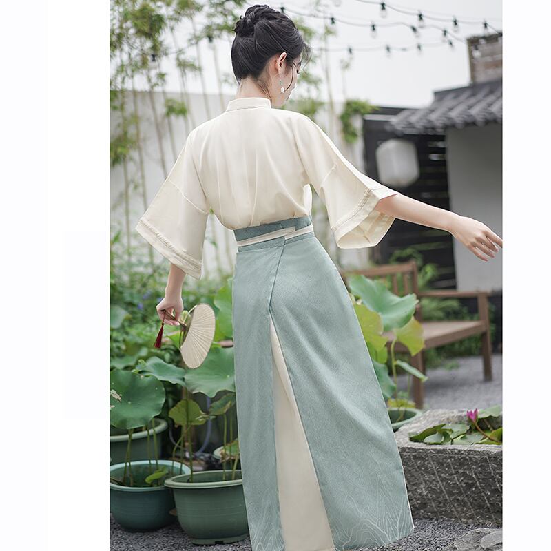 [BABA Series]★China style skirt★Bottoms Window skirt Chinese elements Chinese clothing skirt Color scheme Easy to match