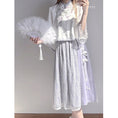 Load image into Gallery viewer, [Dust Smoke Cloud Dream---Shifuji Series]★Setup Single Order★Chinese Clothes, Tops or Skirts, Improved Chinese Clothes, Cute, Temperament Up, Dating
