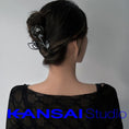 Load image into Gallery viewer, [KANSAI Series] ★Hair Ornament★ Hair Clip Accessory Silver Rose Popular Trend Stylish Adult
