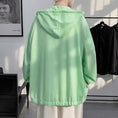 Load image into Gallery viewer, [MUCHUAN series] ★Thin jacket★ 4color outerwear unisex men's green black white gray
