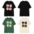 Load image into Gallery viewer, [HTTAOSUP Series]★T-shirt★ 3color Tops Short Sleeve Shirt Unisex Men's Green Black Beige
