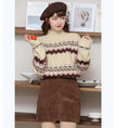 Load image into Gallery viewer, [MIANKAQI Series] ★Sweater★ Tops Christmas High Neck Cute New Year Date Autumn/Winter Clothes Easy to match
