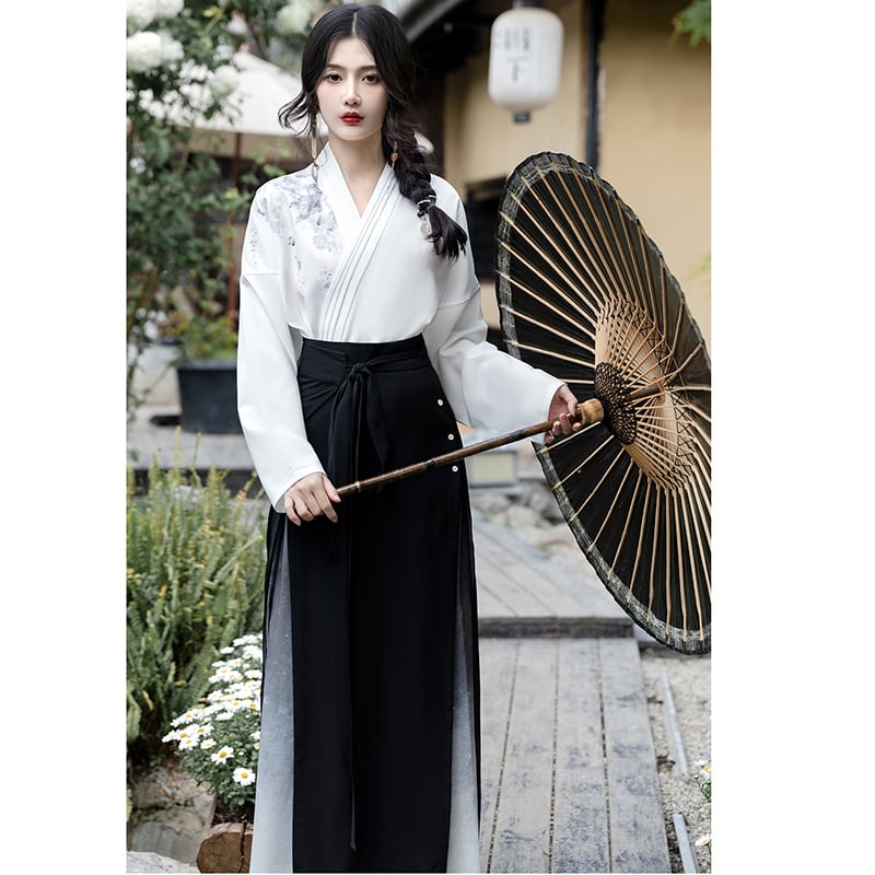 [HUAYUAN Series]★China style skirt★Bottoms Easy to match Chinese elements Hanfu skirt Easy to match