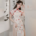 Load image into Gallery viewer, [Nan Kemu Series]★China style dress★ Crane dress Coming of age ceremony Girls' night out Date Floral pattern Short sleeve dress Summer clothes
