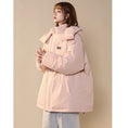 Load image into Gallery viewer, [Suikoishi Series] ★Winter coat★ Cotton coat outerwear 2color Unisex Men's Green Pink ML XL 2XL
