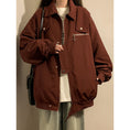 Load image into Gallery viewer, [NANSHI Series]★Jacket★ 2color outerwear unisex men's black red ML XL 2XL
