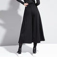 Load image into Gallery viewer, [0246 Series] ★Wide Pants★ Culotte Skirt Gaucho Pants Gaucho Plain Simple Quarter Length
