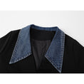 Load image into Gallery viewer, [LHSEN Series]★Blazer★ Outer mini length design slimming change black black SML
