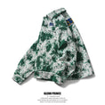 Load image into Gallery viewer, [GPstudio Series]★Jacket★ Outerwear Unisex Men's Floral Pattern Green Green Alphabet
