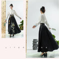 Load image into Gallery viewer, [BAIRIMENG Series]★Chinese style skirt★ Skirt Bottoms Hanfu skirt Black Black
