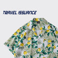 Load image into Gallery viewer, [TRAVEL ISSUANCE Series]★Shirt★ Unisex Print Lemon Fruit Pattern Short Sleeve Tops Summer Cute Loose Green
