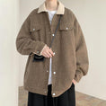 Load image into Gallery viewer, [Tiaota Series]★Jacket★ 2color Outerwear Unisex Men's Large Size Black Brown
