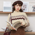 Load image into Gallery viewer, [MIANKAQI Series] ★Sweater★ Tops Christmas High Neck Cute New Year Date Autumn/Winter Clothes Easy to match
