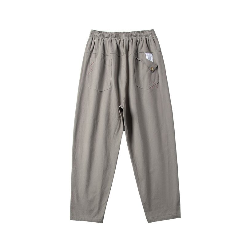 [BIGEMAN Series] ★Casual Pants★ 2color Quarter-length Bottoms Pants Unisex Men's Large Size Retro Commuting