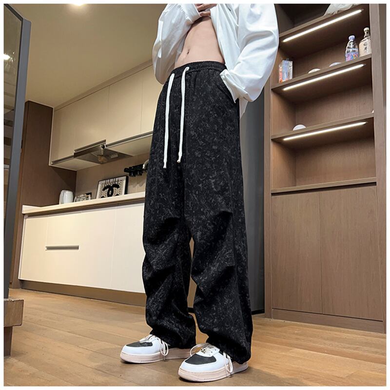 [NANSHI Series] ★Casual Pants★ 3color Bottoms Trousers Corduroy Unisex Men's Black Gray Coffee Color