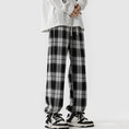 Load image into Gallery viewer, [GUIXIE Series] ★Casual Pants★ 2color Bottoms Trousers Unisex Men's Plaid Pattern Large Size Easy to Match
