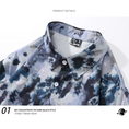 Load image into Gallery viewer, [BEAT BOY Series]★Shirt★ 2color Tops Floral Pattern Shirt Long Sleeve Shirt Oil Painting Style Unisex Men's ML XL 2XL Retro
