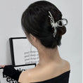 Load image into Gallery viewer, [KANSAI Series] ★Hair Ornament★ Hair Clip Ladies Accessory Accessory Silver Trendy Large Bun Hair
