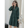 Load image into Gallery viewer, [Ali Series] ★One Piece★ Women's Shirt Dress Green Commuting Date Cute SML XL
