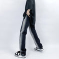 Load image into Gallery viewer, [MGJM Series]★Denim pants★ Bottoms, pants, unisex, men's, retro, easy to match, slimming, black
