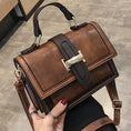 Load image into Gallery viewer, [2060 Series] ★Shoulder Bag★ 4color Brown or Blue or Black or Red Retro Commuting OL Office Date
