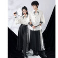 Load image into Gallery viewer, [Kyodo Series]★China style pants★Bottoms Embroidery Unisex Black Easy to match Switchable
