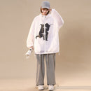 [GEBOXUAN Series] ★Jacket★ 2color Outer Thin Summer Clothes Sun Protection Unisex Men's Black White