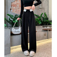 Load image into Gallery viewer, [YIREN Series]★Casual Pants★ 2color Bottoms Trousers Gaucho Pants Women's Gray Black
