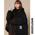 Load image into Gallery viewer, [Suikoishi Series] ★Winter Coat★ Cotton Coat Outerwear 3color Unisex Men's Thick Warm Black Beige Blue
