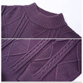 Load image into Gallery viewer, [Ancient monster---Swallow tail butterfly series] ★China style sweater★ Tops Embroidery Butterfly Purple Purple SML Casual
