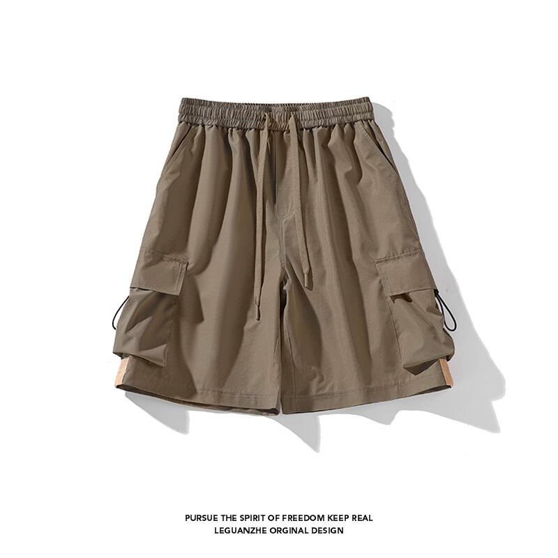 [BIGEMAN Series] ★Shorts★ 4color Bottoms Short Length Pants Unisex Men's Large Size Casual Pants