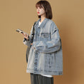 Load image into Gallery viewer, [LIUQU Series]★Jacket★ 2color outer denim jacket Unisex Men's Sleeves are removable
