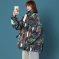 Load image into Gallery viewer, [GEBOXUAN Series]★Jacket that can be worn on both sides★ 2color outerwear, unisex, men's, graffiti print, unique
