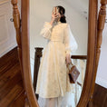 Load image into Gallery viewer, [Kikoko Series] ★China style dress★ Princess cute China button lace tulle
