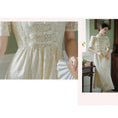 Load image into Gallery viewer, [BAIRIMENG Series]★China style dress★ Lace dress Improved Chinese dress Summer clothes Beige
