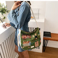 Load image into Gallery viewer, [WEIWEI Series]★China style bag★ Shoulder bag Oil painting style Unique Green Green Stylish
