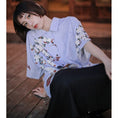 Load image into Gallery viewer, [Yangji Great Dream Series] ★China Style Shirt★ Tops People Print Short Sleeve Shirt Cute Cool Summer Clothes
