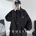 Load image into Gallery viewer, [YOULIN Series]★Jacket★ 3color Unisex Men's Large Size Casual with Hat Black White Green
