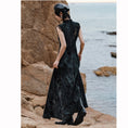 Load image into Gallery viewer, [Da Qinglong Shu Series] ★China-style dress★ Improved cheongsam dress lace-up slit
