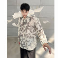 Load image into Gallery viewer, [Illustrated series] ★Chinese style shirt★ 2color floral pattern tops Chinese clothes easy to match ML XL casual
