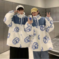 Load image into Gallery viewer, [BOO Series] ★Coat★ Outerwear Unisex Men's Cute SML XL 2XL 3XL Couple Clothes White Blue
