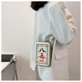 Load image into Gallery viewer, [TIANBAI series] ★Shoulder bag★ 3 types Mahjong mahjong cute green color scheme bag
