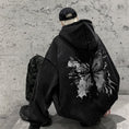 Load image into Gallery viewer, [MGDYP Series]★Parker★ Tops Unisex Men's Large Size Butterfly Ink Painting Hat Included Cool
