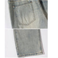 Load image into Gallery viewer, [BIGEMAN Series]★Denim Pants★ Retro Bottoms Trousers Unisex Men's Large Size Slimming
