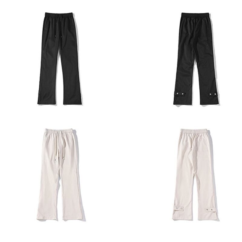 [BIGEMAN Series]★Casual Pants★ 2color Bottoms Pants Unisex Men's Large Size Black Beige Slimming