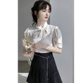 Load image into Gallery viewer, [GUIDUO Series]★China style tops★ Improves temperament, summer clothes, easy to match, date, commuting, retro, cute
