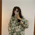 Load image into Gallery viewer, [YOUZI Series] ★Floral Pattern Shirt★ Tops, Oil Painting Style, Long Sleeve Shirt, Loose, Retro, Commuting, Date, Spring Clothes, Summer Clothes, Thin
